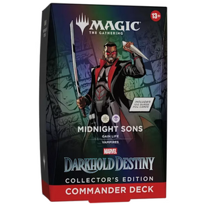 Magic The Gathering: Marvel Darkhold Destiny Midnight Sons Collectors Edition Commander Deck