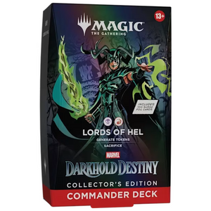 Magic The Gathering: Marvel Darkhold Destiny Lords Of Hel Collectors Edition Commander Deck