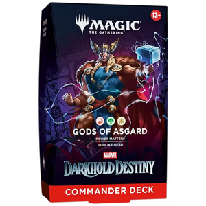 Magic The Gathering: Marvel Darkhold Destiny Gods of Asgard Commander Deck
