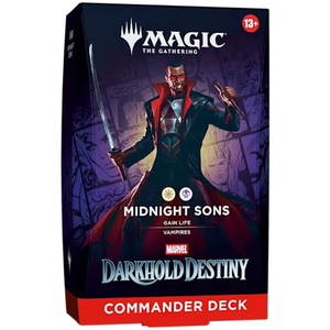 Magic The Gathering: Marvel Darkhold Destiny Midnight Sons Commander Deck