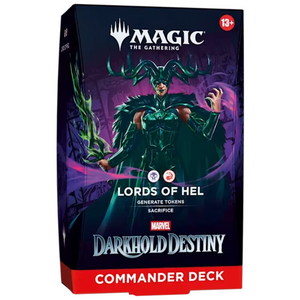 Magic The Gathering: Marvel Darkhold Destiny Lords Of Hel Commander Deck