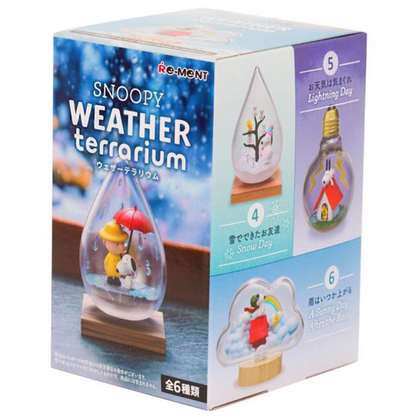 Re-Ment: Peanuts Snoopy Weather Terrarium Mini Figure Blind Box
