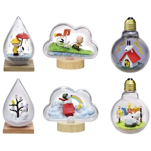 Re-Ment: Peanuts Snoopy Weather Terrarium Mini Figure Blind Box
