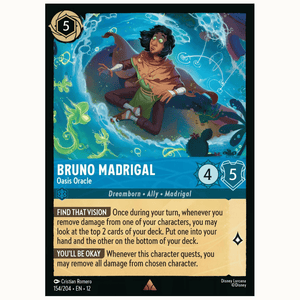 Bruno Madrigal - Oasis Oracle - 154/204 - R