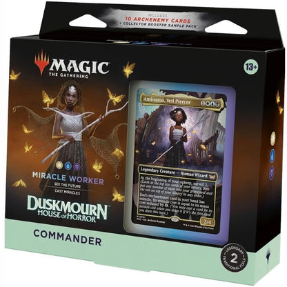 Magic: The Gathering Duskmourn: House of Horrors Commander Deck (Miracle Worker)