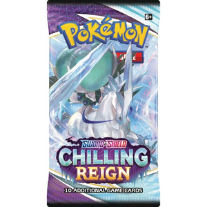 Pokémon Sword & Shield: Chilling Reign Booster Pack (10 Kort)