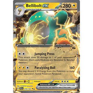 Bellibolt ex SV02 079/193 PAL  - Pokémonkort