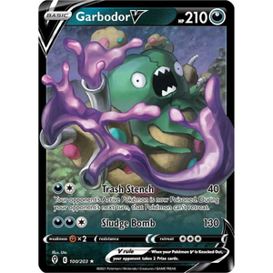 Garbodor V SWSH07 100/203 - Pokémonkort