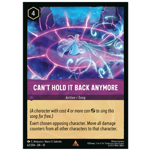 Can't Hold It Back Anymore - 62/204 - R
