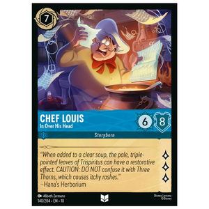 Chef Louis - In Over His Head - 140/204 - UC