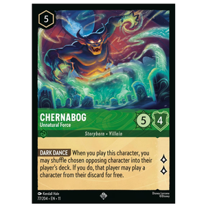 Chernabog - Unnatural Force - 77/204 - SR