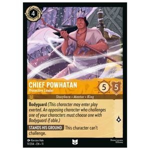 Chief Powhatan - Protective Leader - 11/204 - UC