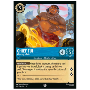 Chief Tui - Weaving a Tale - 161/204 - C