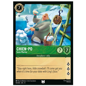 Chien-Po - Snow Warrior - 74/204 - UC