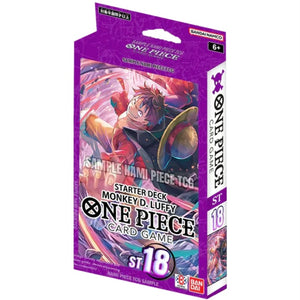 One Piece Purple Monkey D. Luffy (ST18) Starter Deck (51 kort)