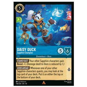 Daisy Duck - Sapphire Champion - 158/204 - R