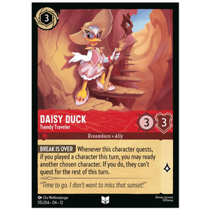 Daisy Duck - Trendy Traveler - 115/204 - UC