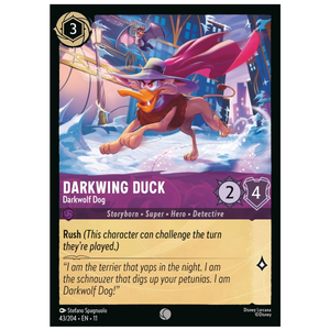 Darkwing Duck - Darkwolf Dog - 43/204 - C