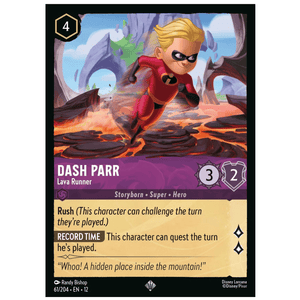 Dash Parr - Lava Runner - 61/204 - SR