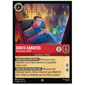 David Xanatos - Charismatic Leader - 116/204 - SR