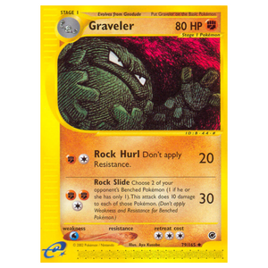 Graveler EX 79/165 - Pokémonkort