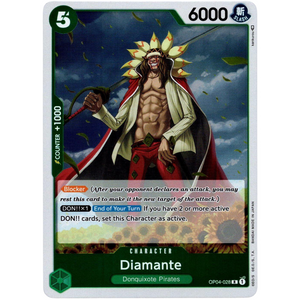 Diamante OP04-028 R - One Piece Kort