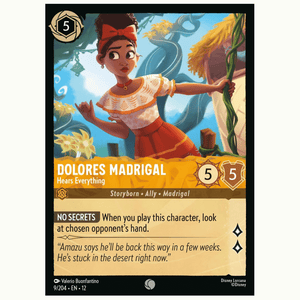 Dolores Madrigal - Hears Everything - 9/204 - C