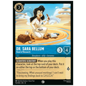 Dr. Sara Bellum - Head of Research - 152//204 - C