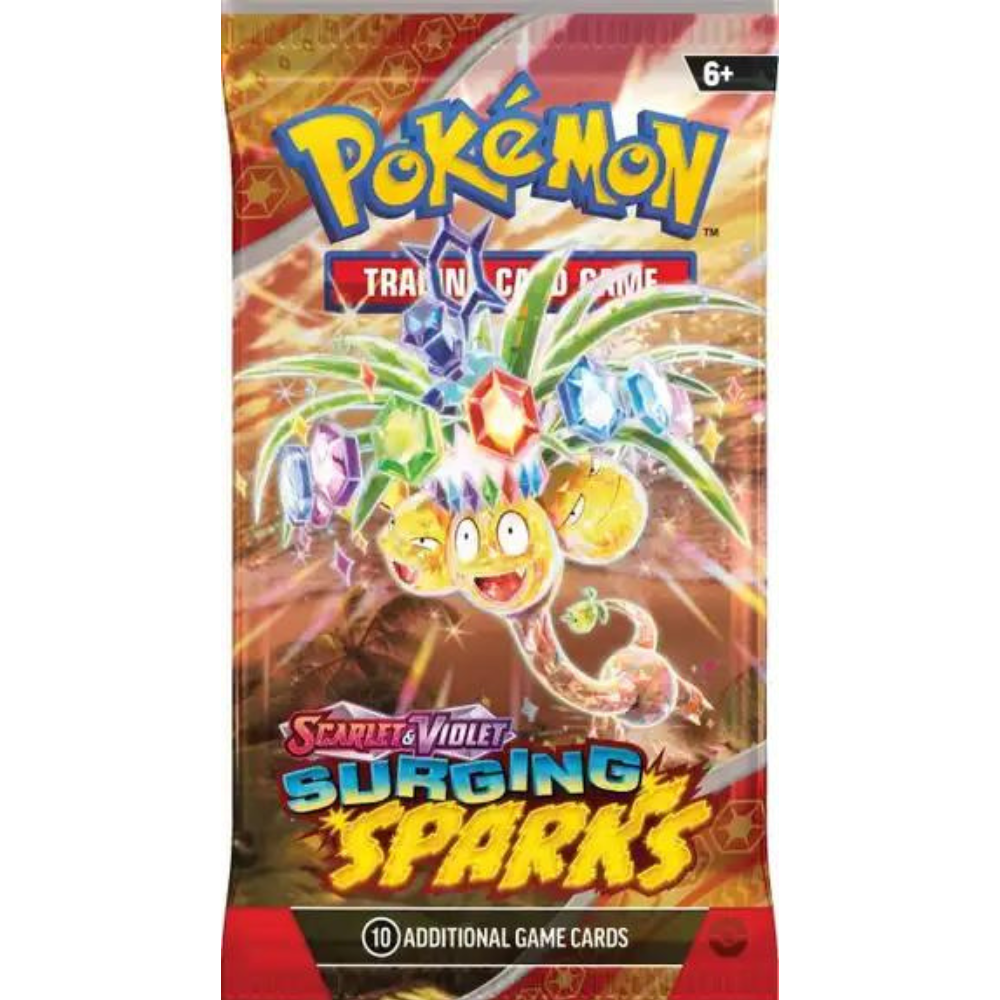 Pokmon TCG: Scarlet & Violet Surging Sparks Single Booster Pack Pokmon TCG: Scarlet & Violet Surging Sparks Single Booster Pack