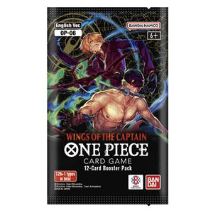 One Piece (OP 06) Wings of the Captain Booster Pack (12 Kort)