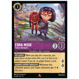 Edna Mode - Fashion Designer - 54/204 - R