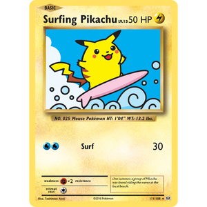 Surfing Pikachu 111/108