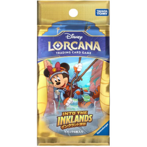 Disney Lorcana Into the Inklands Booster Pack (6 Cards) (JP)