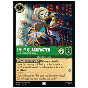 Emily Quackfaster - Level-Headed Librarian - 80/204 -UC