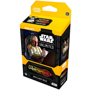 Star Wars: Unlimited Jump to Lightspeed Spotlight Deck – Boba Fett (50 Kort) (ENG)