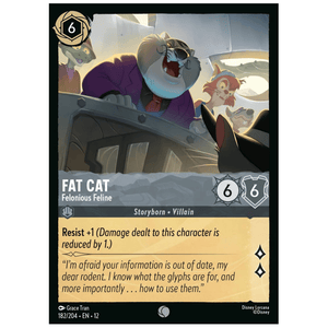 Fat Cat - Felonious Feline - 182/204 - C