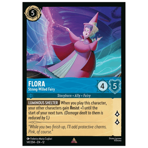 Flora - Strong-Willed Fairy - 141/204 - R