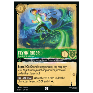 Flynn Rider - Spectral Scoundrel - 81/204 - UC