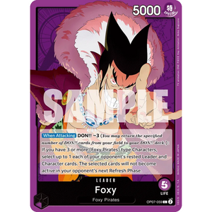 Foxy OP07-059 L - One Piece Kort