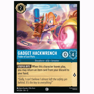 Gadget Hackerwrench - Finder of Lost Parts - 147/204 - C