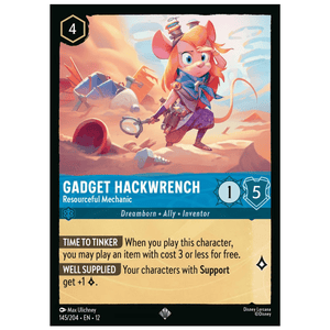 Gadget Hackerwrench - Resourceful Mechanic - 145/204 - SR