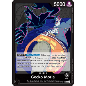 Gecko Moria OP06-080 L - One Piece Kort