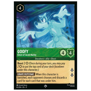 Goofy - Ghost of Jacob Marley - 83/204 - SR