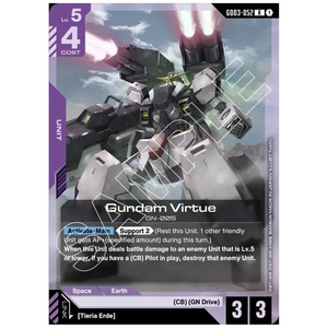 Gundam Virtue GD03-052 R (FOIL)