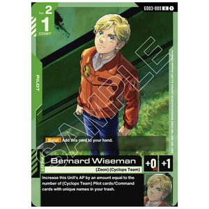 Bernard Wiseman GD03-089 U
