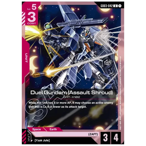 Duel Gundam (Assault Shroud) GD03-042 U