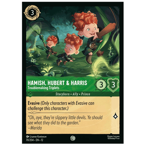 Hamish, Hubert & Harris - Troublemaking Triplets - 70/204 - C