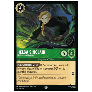 Helga Sinclair - No Backup Needed - 73/204 - C