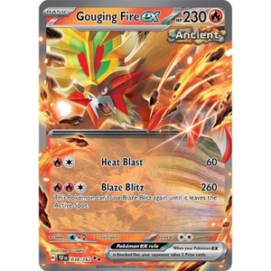 Gouging Fire ex SV05 038/162 - Pokémonkort