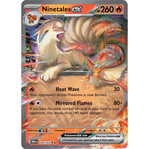 Ninetales EX 038/165 - - Pokémonkort